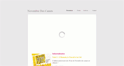 Desktop Screenshot of canuts.chienjaune.eu